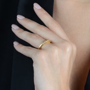 Anel Aparador  Cravejado