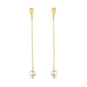Brinco alongado com Pérola