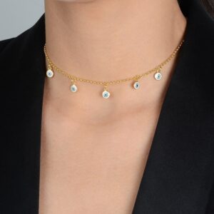 Colar mini Olho Grego