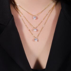 Colar Triplo Pontos de Luz