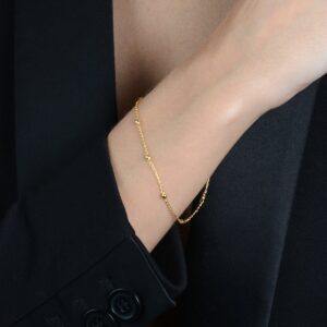 Pulseira  de mini esferas