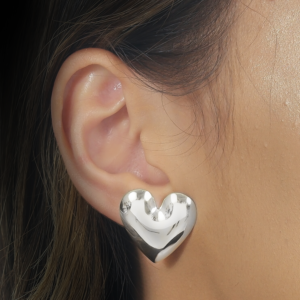 Brinco de Coração Liso