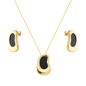 Conjunto Orgânico Preto (coleção Minerals)