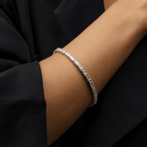 Pulseira  Riviera em Zircônias